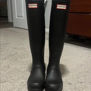 Hunter Black Women's Winter & Rain Boots